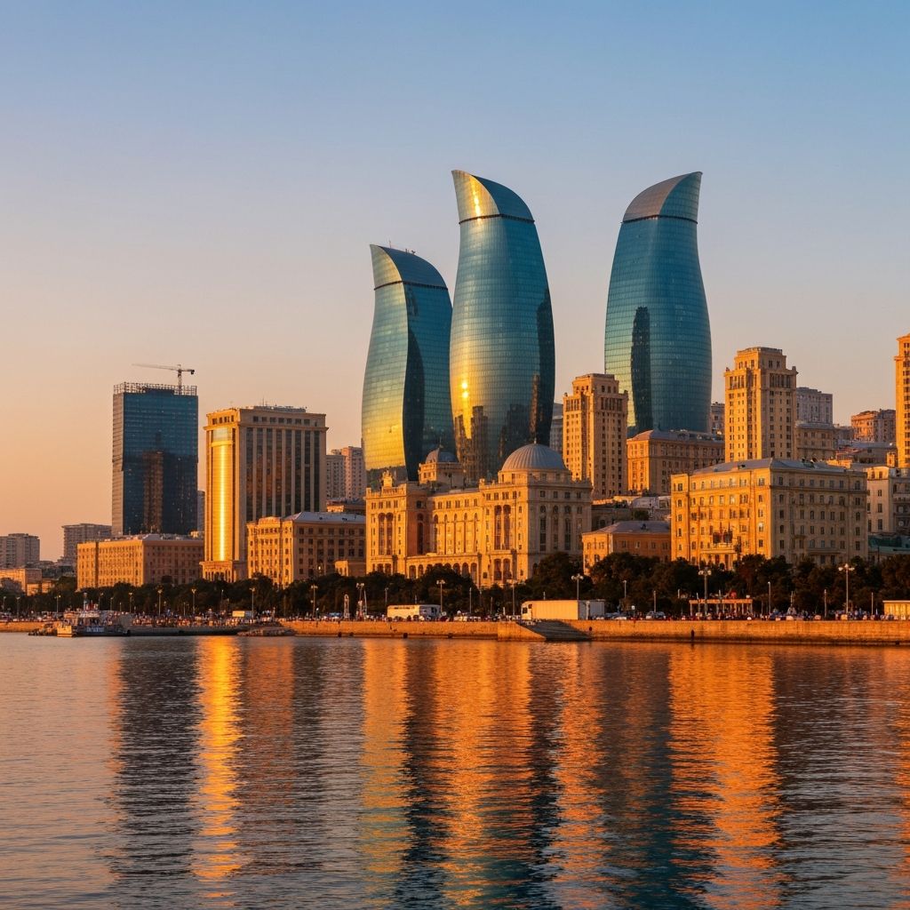 Baku cityscape