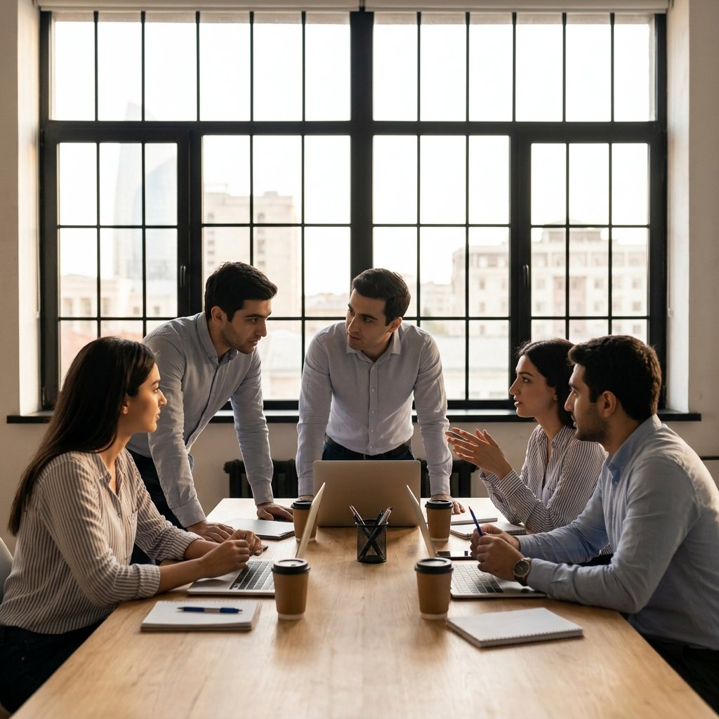 The TapTup team collaborating